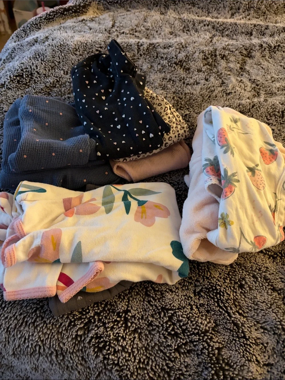 Carter's Girls size 3 Months Mixed lot 9 pieces